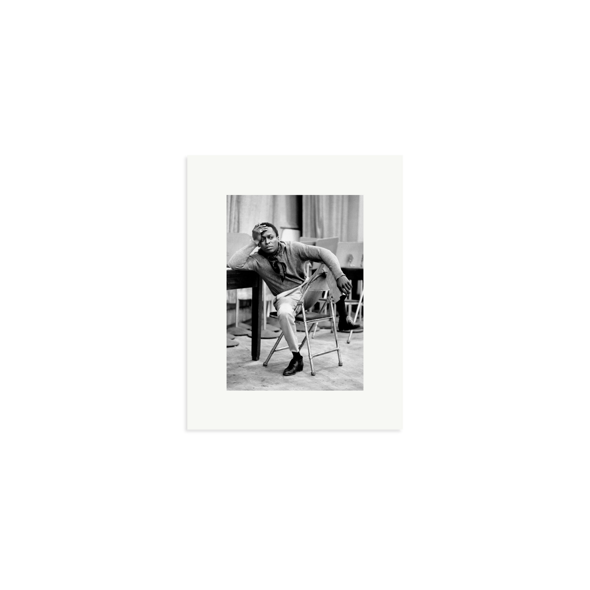 Miles Davis At 30th Street Studios Print Only Small