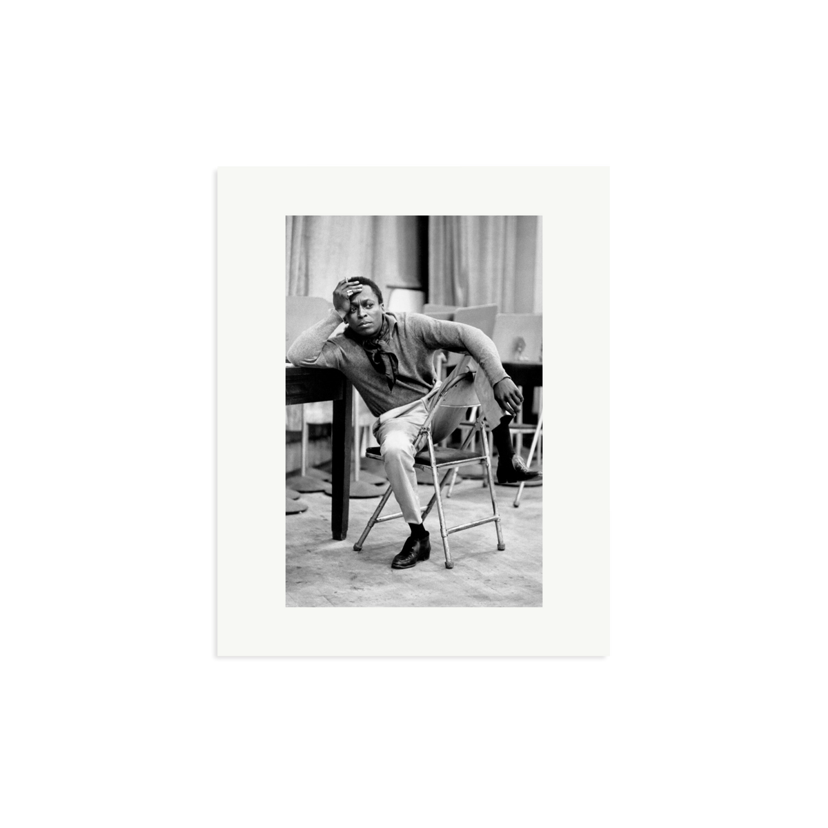 Miles Davis At 30th Street Studios Print Only Medium