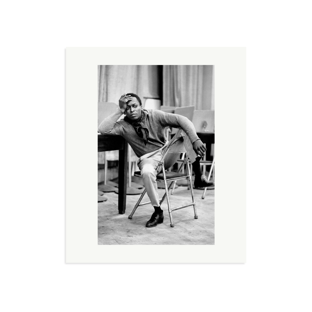 Miles Davis At 30th Street Studios Print Only Large