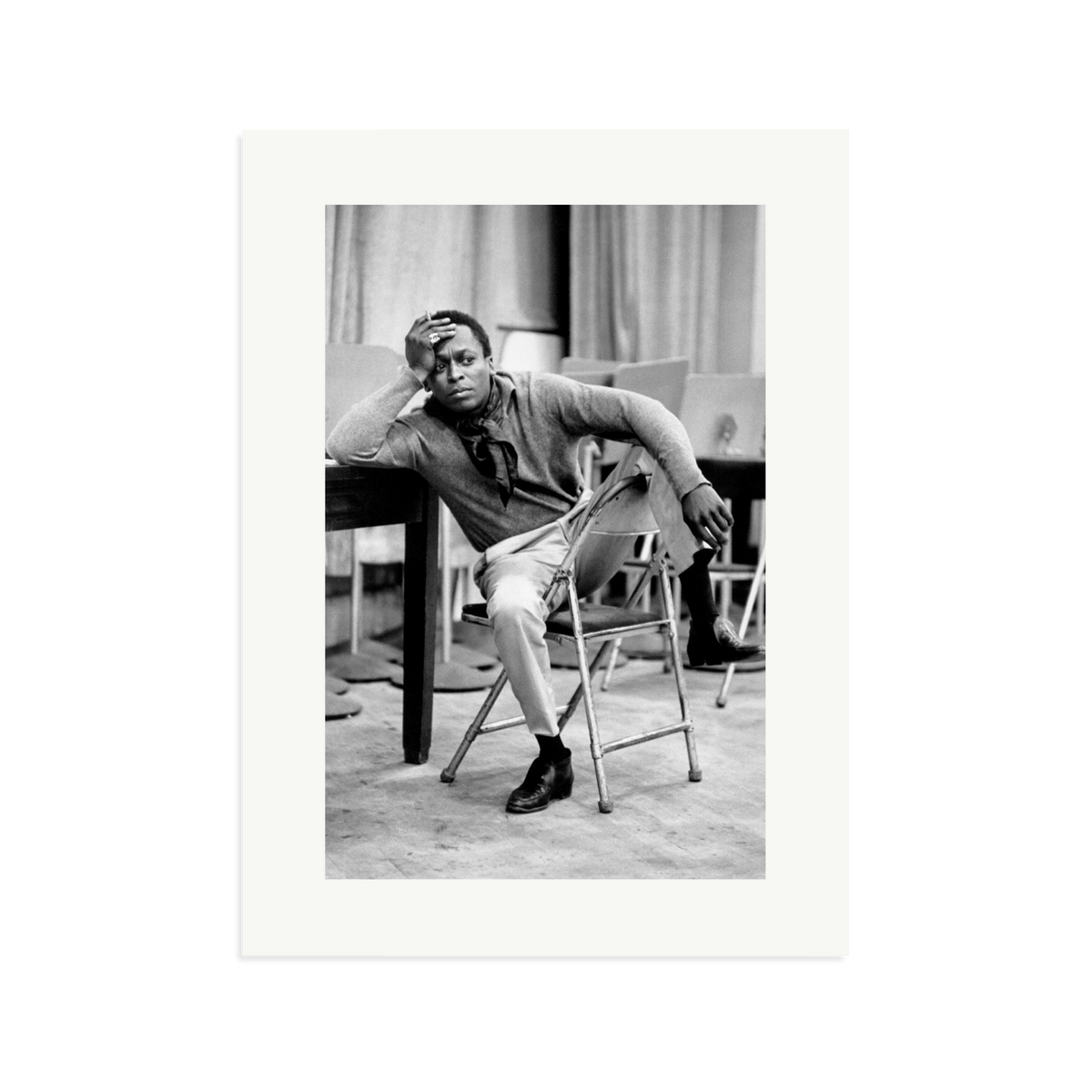 Miles Davis At 30th Street Studios Print Only XL