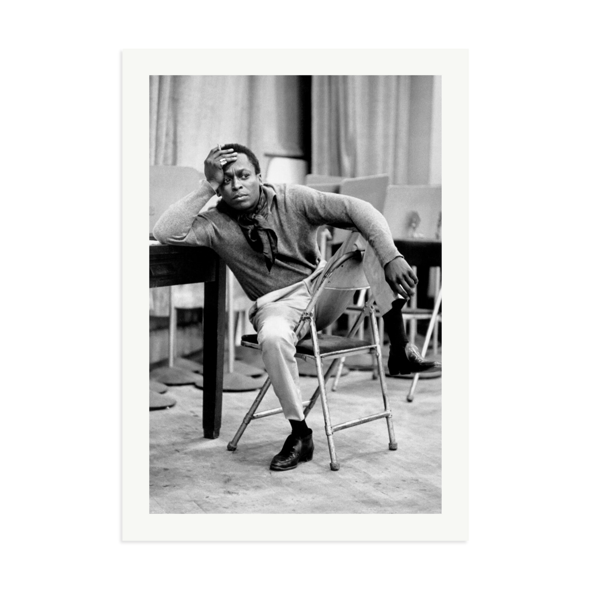 Miles Davis At 30th Street Studios Print Only XXL