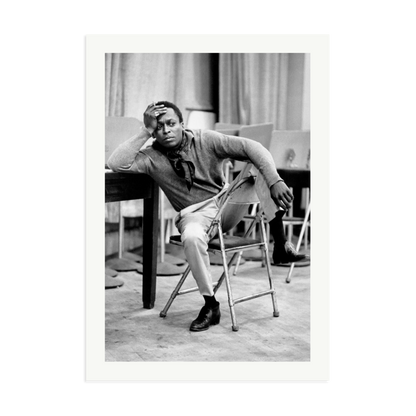 Miles Davis At 30th Street Studios Print Only XXL