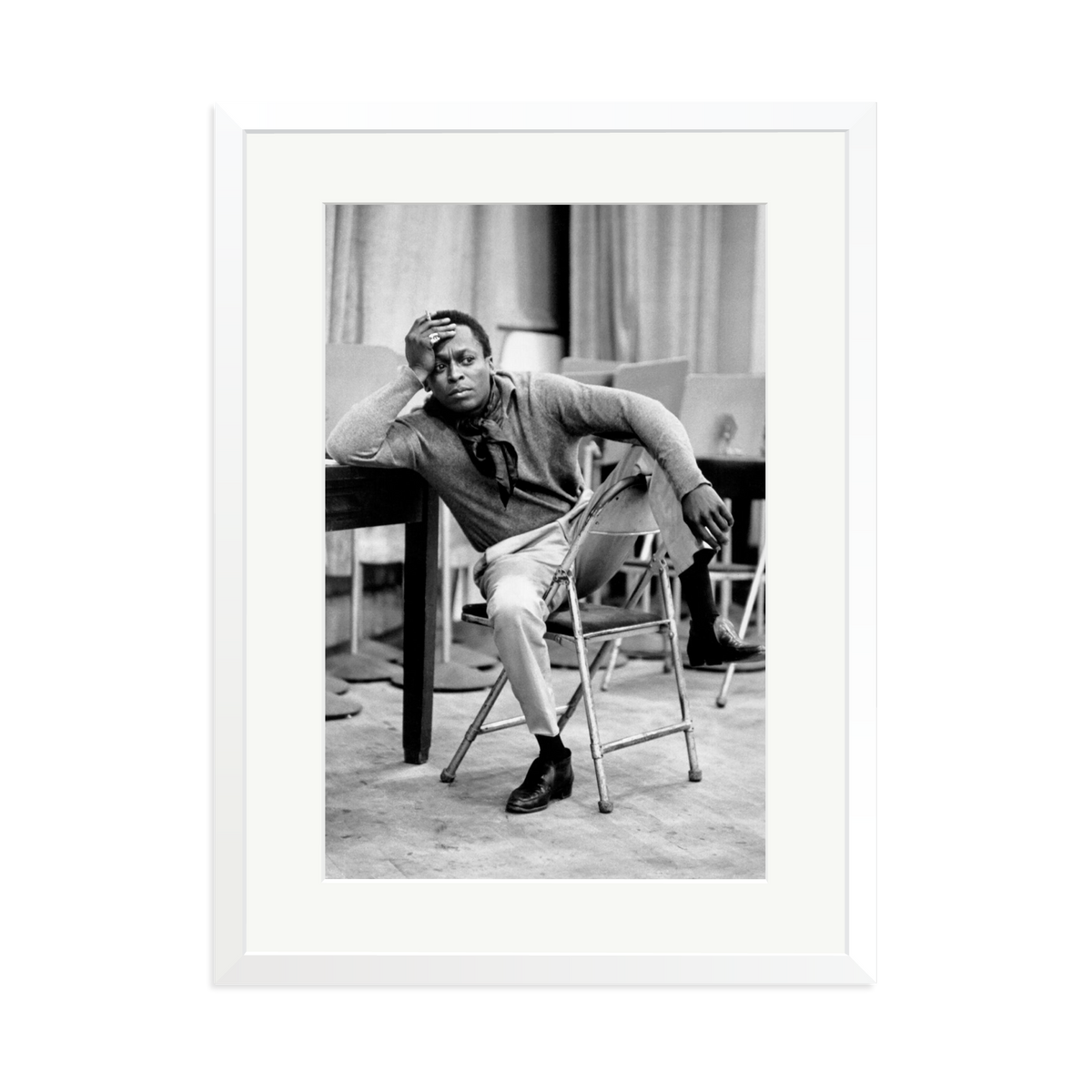 Miles Davis At 30th Street Studios White XL