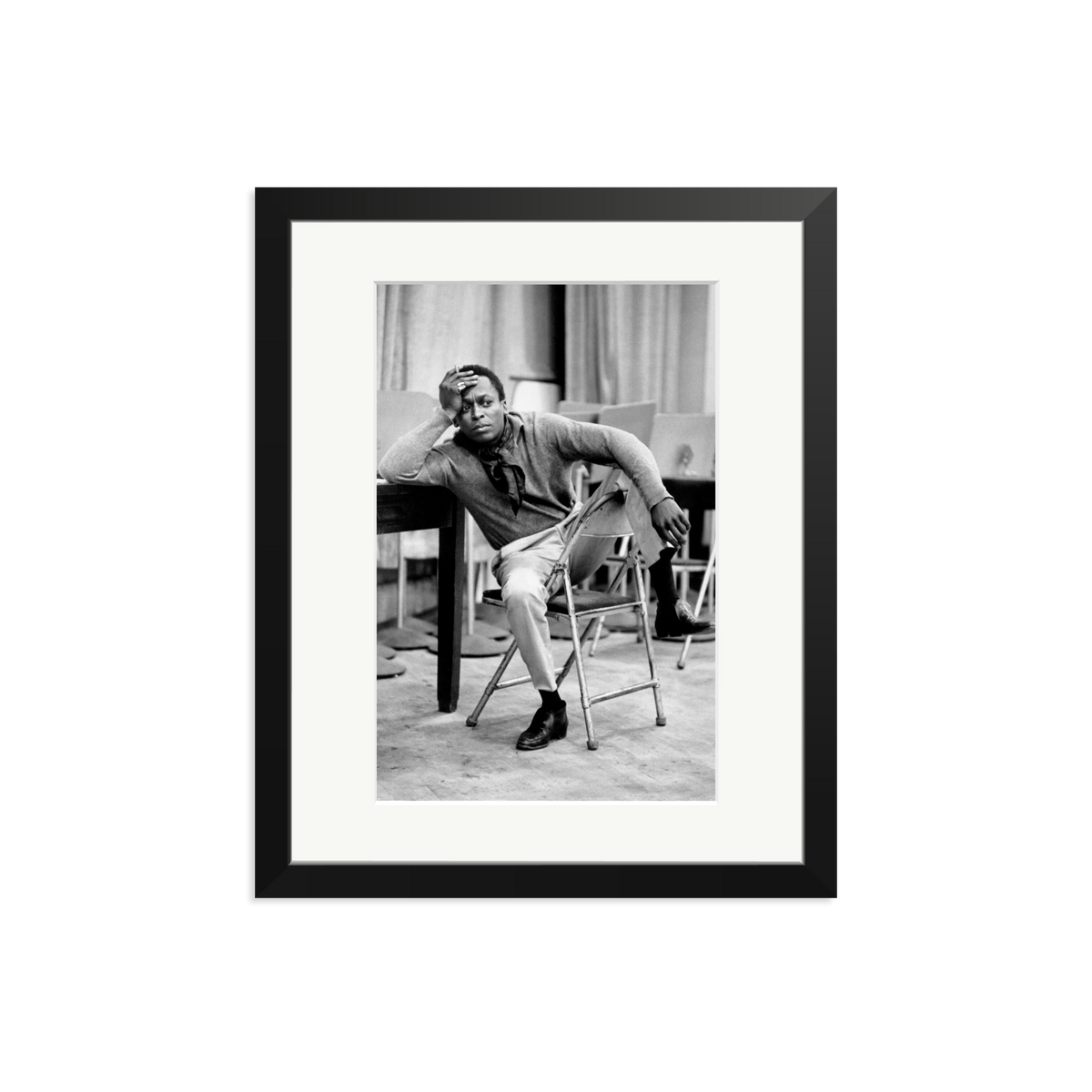 Miles Davis At 30th Street Studios Black Medium
