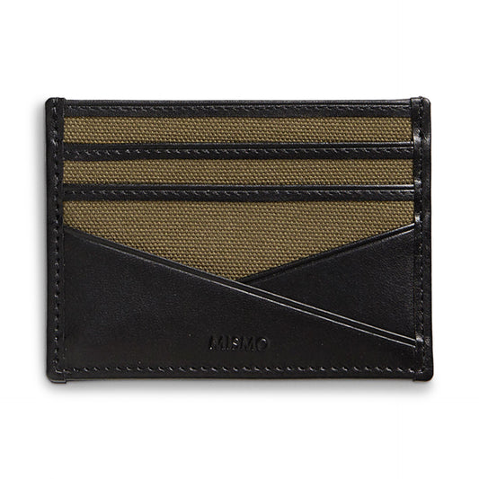 Mismo M/S Cardholder Khaki Black