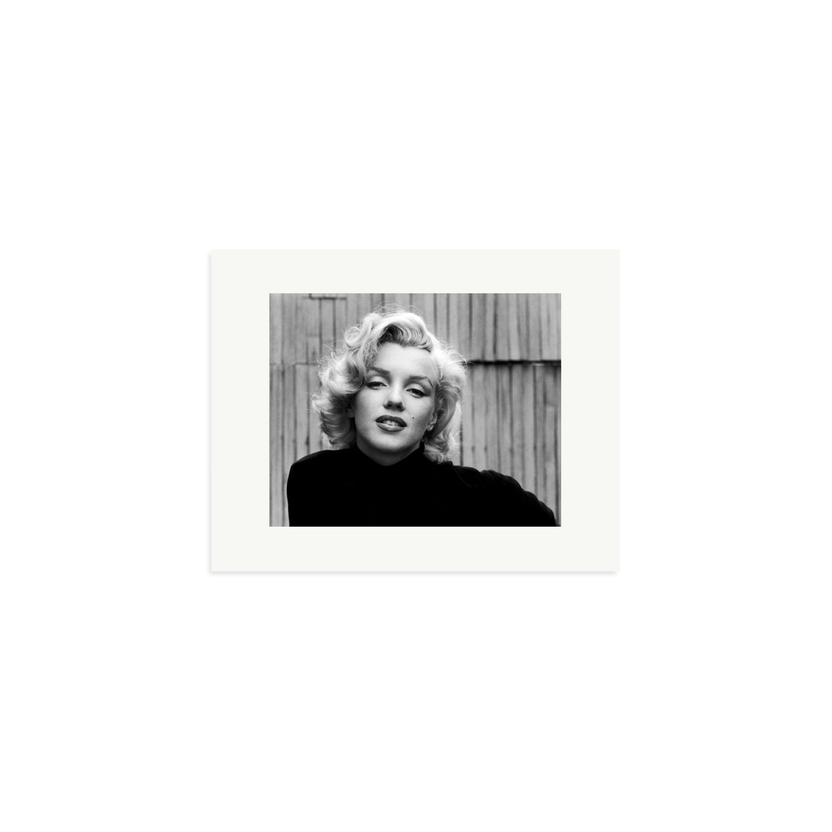 Marilyn Monroe Posing Framed Print Print Only Small