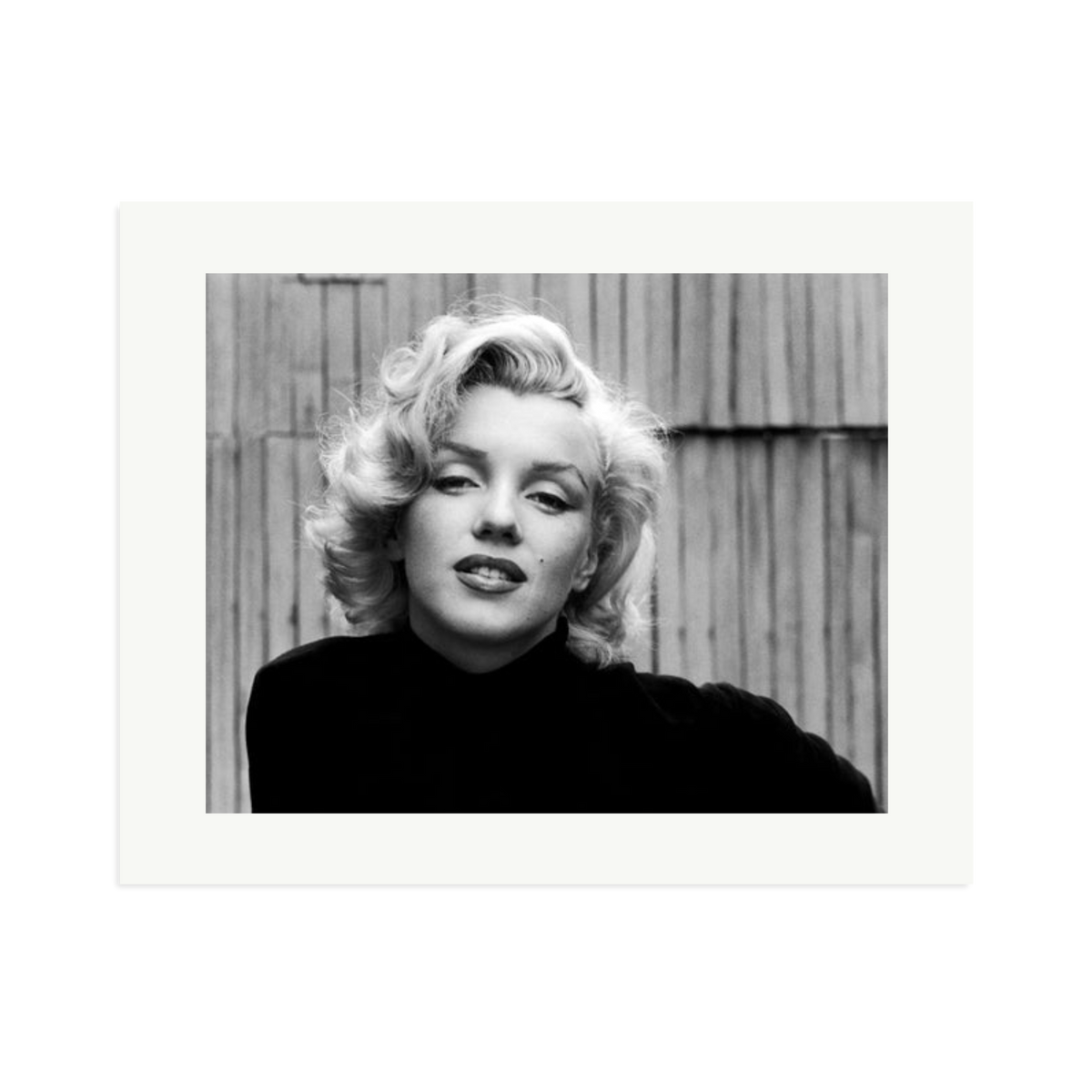 Marilyn Monroe Posing Framed Print Print Only XL