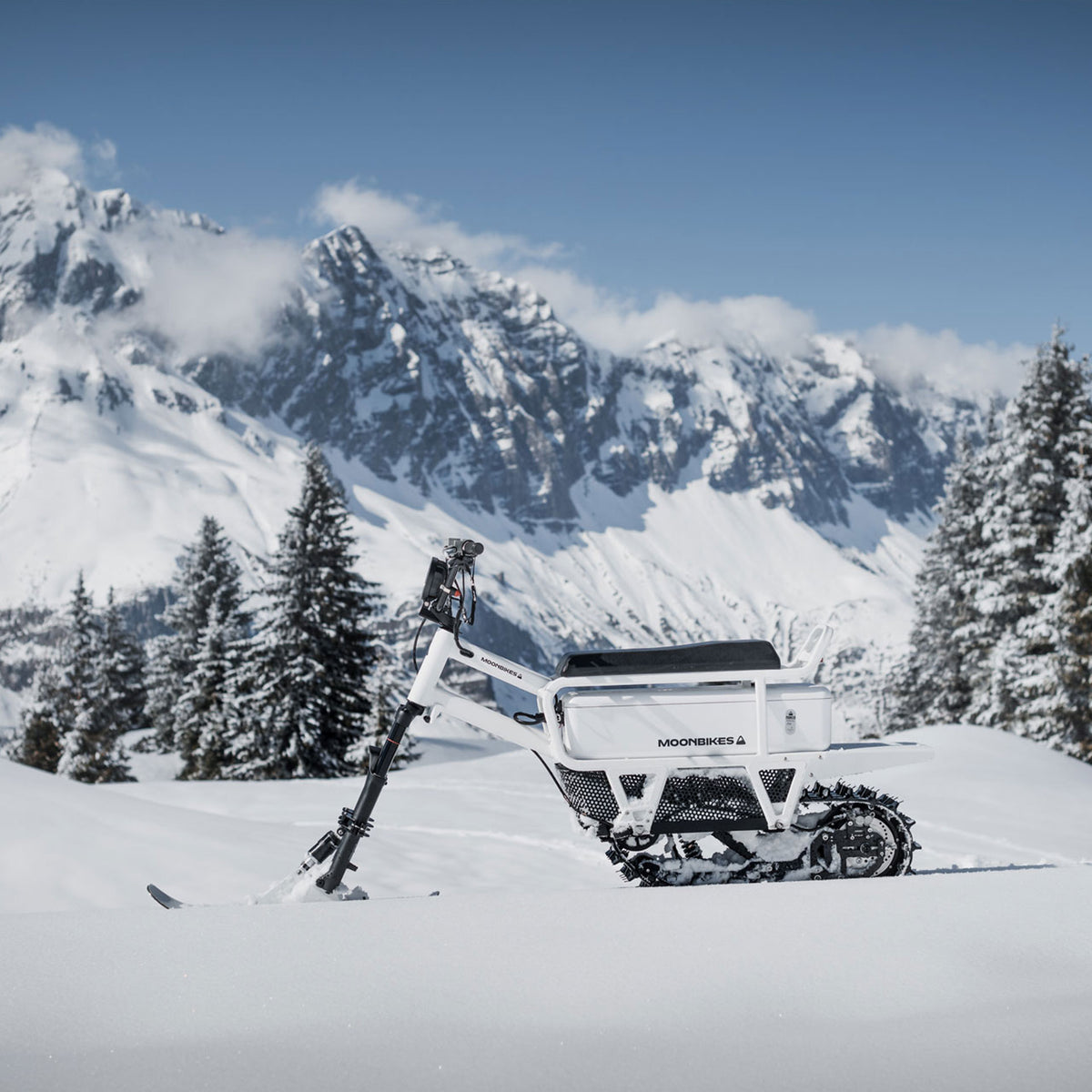 Moonbikes Electric Snowmobile