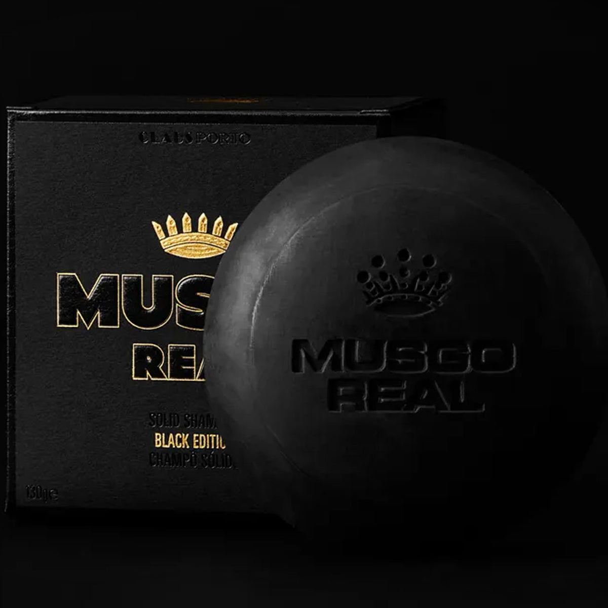 Claus Porto Black Edition Solid Shampoo