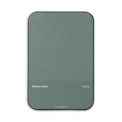 Native Union (Re)Classic Magnetic Power Bank Green