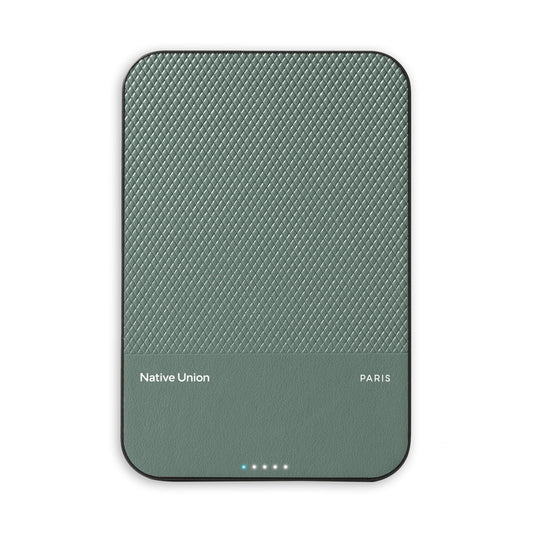 Native Union (Re)Classic Magnetic Power Bank Green