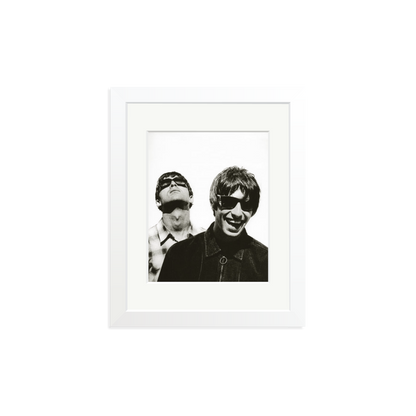 Oasis at the Columbia Hotel Framed Print White Small