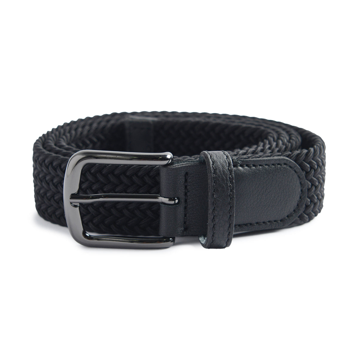 Norse Projects Woven Elastic Belt Black