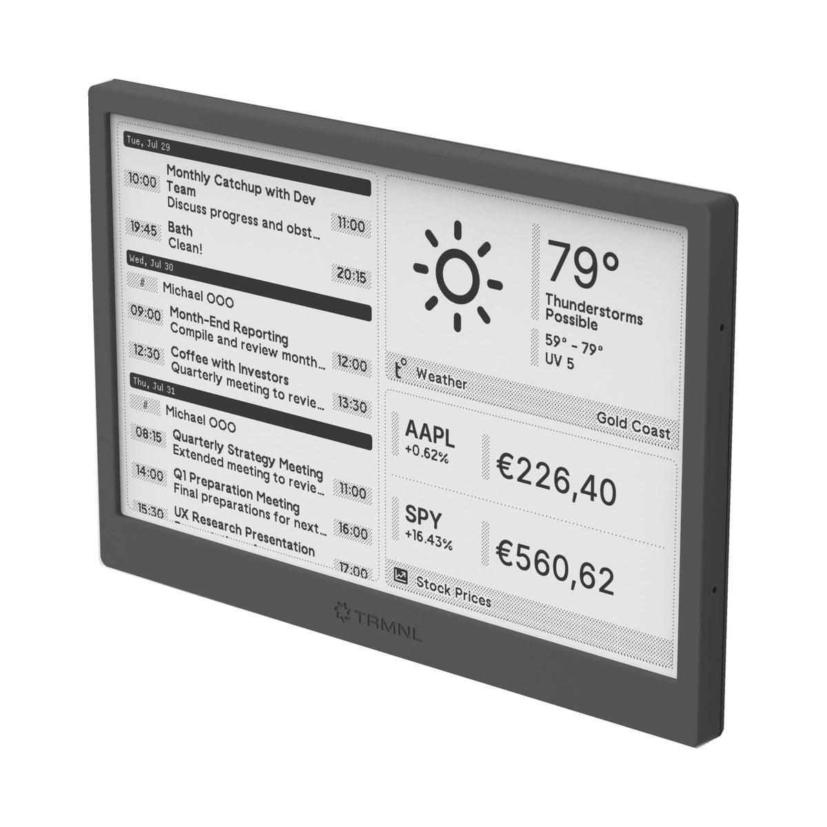TRMNL Open Source Home Display