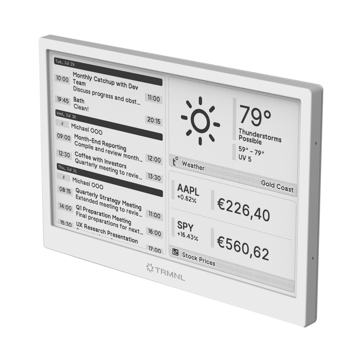 TRMNL Open Source Home Display