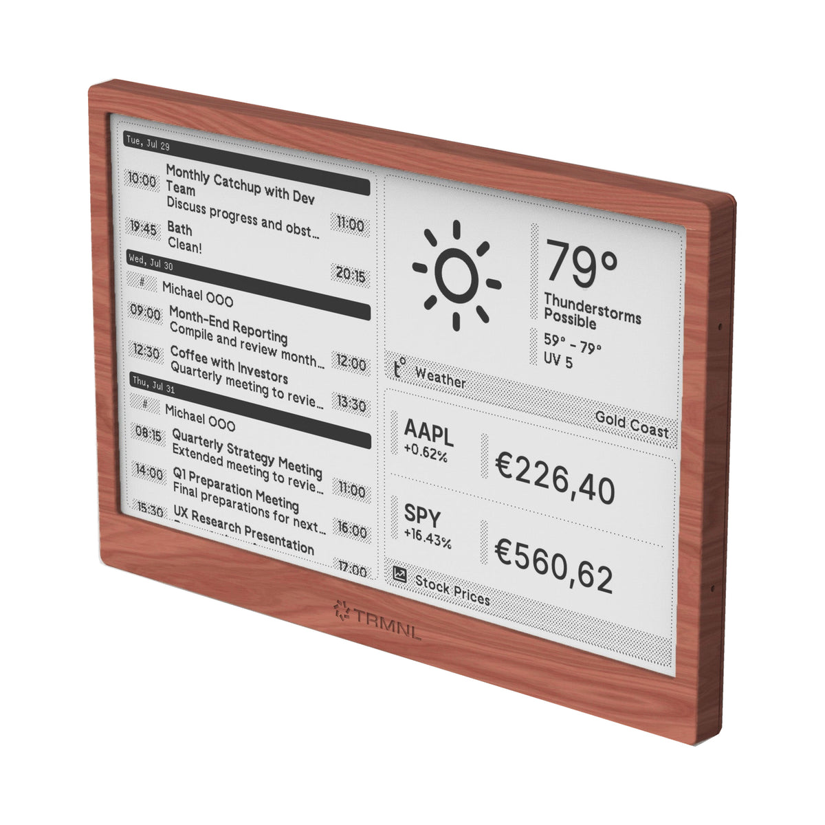 TRMNL Open Source Home Display