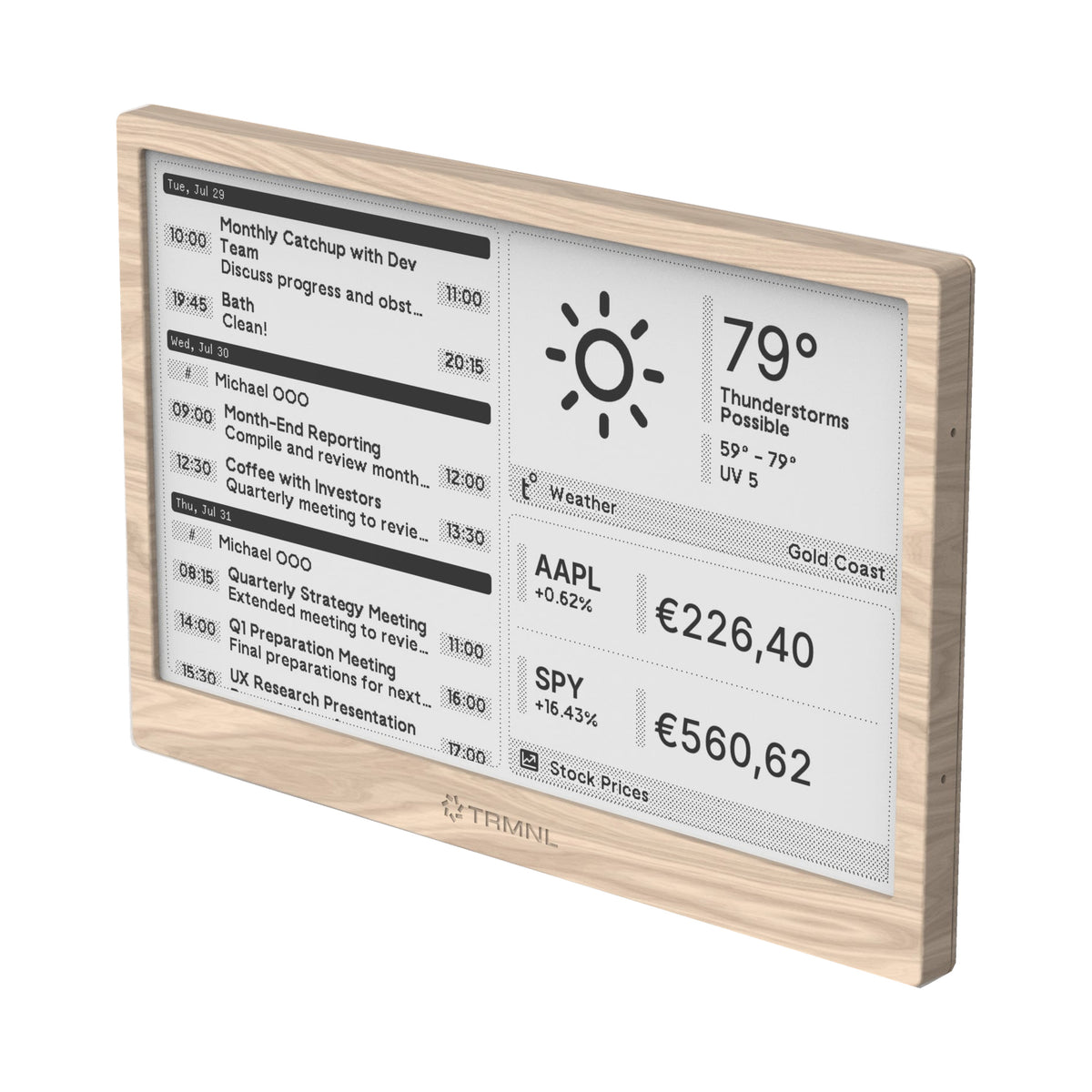 TRMNL Open Source Home Display
