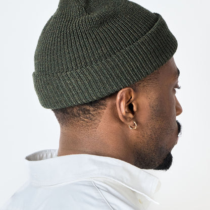 American Trench Merino Cardigan Stitch Beanie