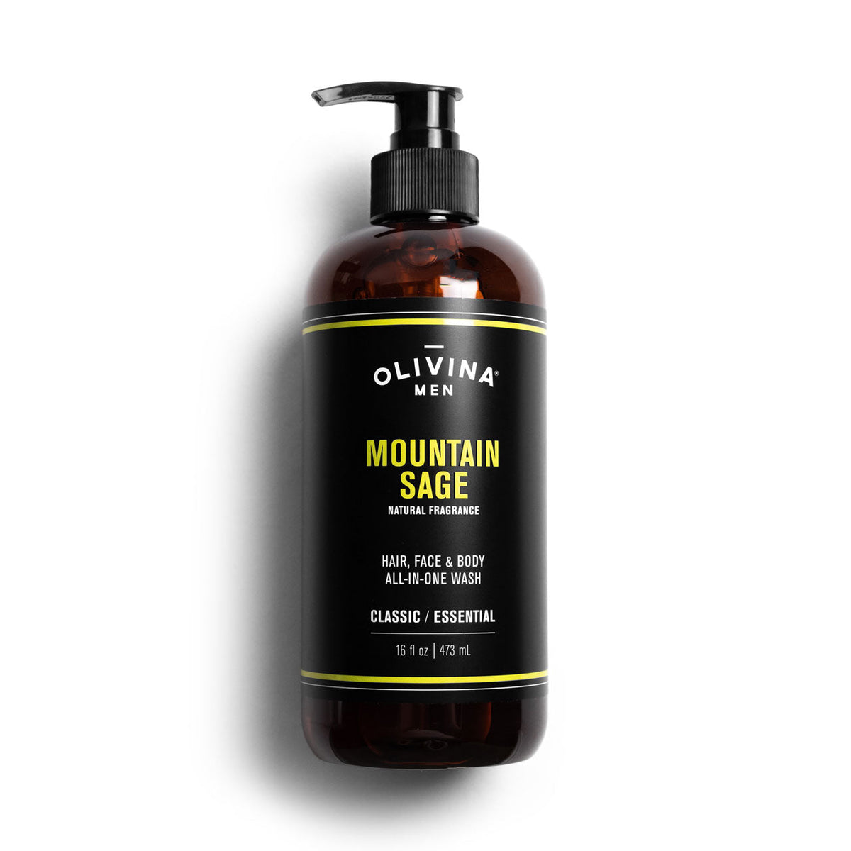 Olivina Natural Body Wash Mountain Sage 16oz