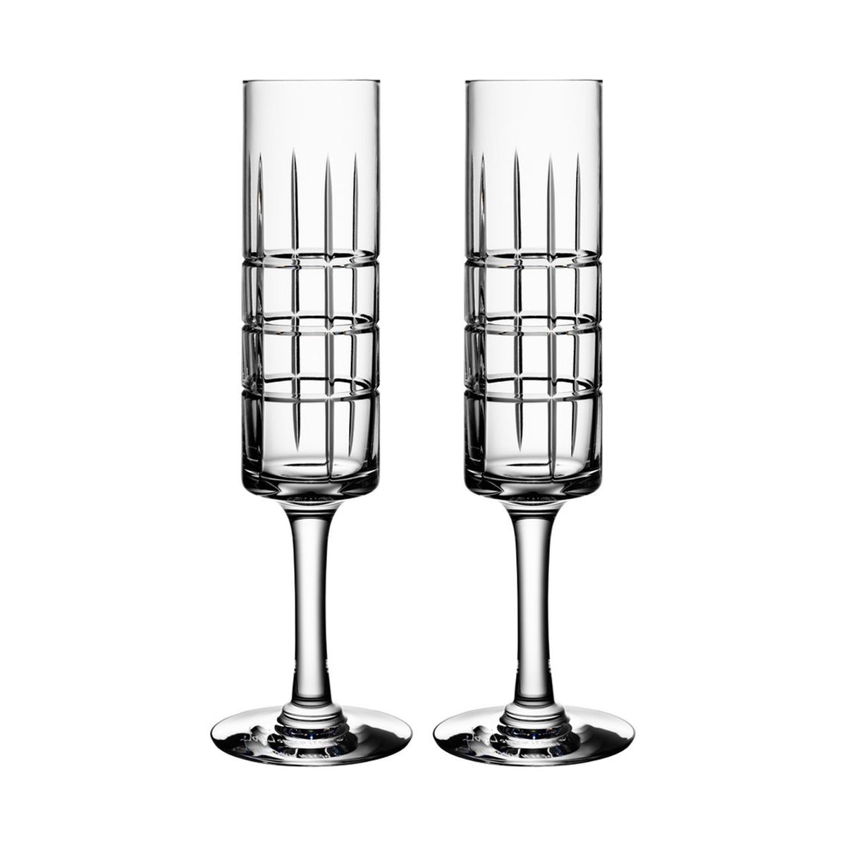 Orrefors Street Champagne Glasses