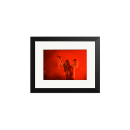 Ozzy Osbourne Bark at the Moon Framed Print Black Small