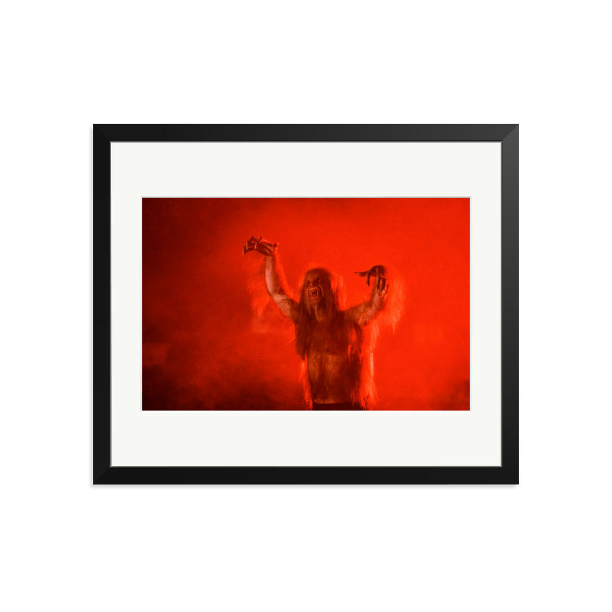 Ozzy Osbourne Bark at the Moon Framed Print Black Large