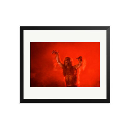 Ozzy Osbourne Bark at the Moon Framed Print Black Large