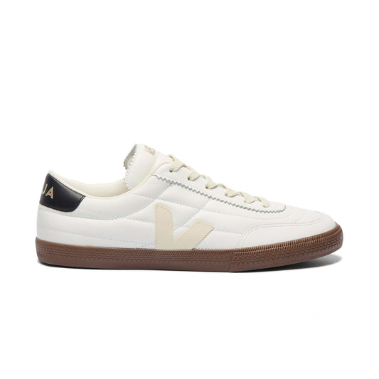 Veja PANENKA LEATHER Sneakers LEATHER WHITE BLACK BARK