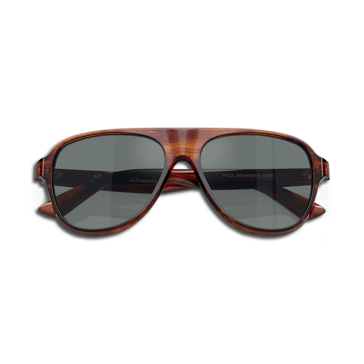Oliver Peoples x Paul Newman Sunglasses Dark Amber Smoke Acetate