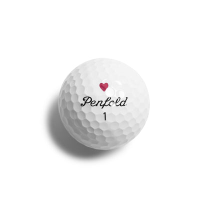 Penfold x Uncrate Heart & Spade Golf Balls
