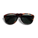 Persol 649 Sunglasses - Havanna Frame / Crystal Green Lens