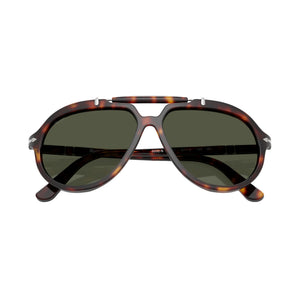 Persol Ayrton Senna Series Sunglasses Havanna Green Lens