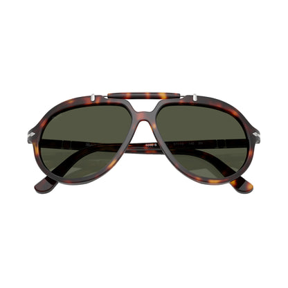 Persol Ayrton Senna Series Sunglasses Havanna Green Lens