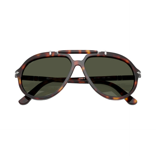 Persol Ayrton Senna Series Sunglasses Havanna Green Lens