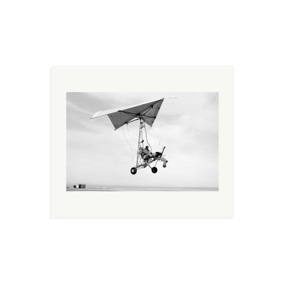 Edwards Air Force Base Paraglider Landing Framed Print Print Only Large