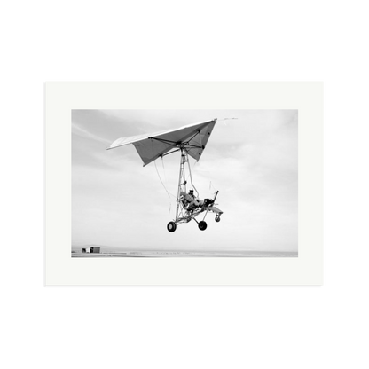 Edwards Air Force Base Paraglider Landing Framed Print Print Only XL