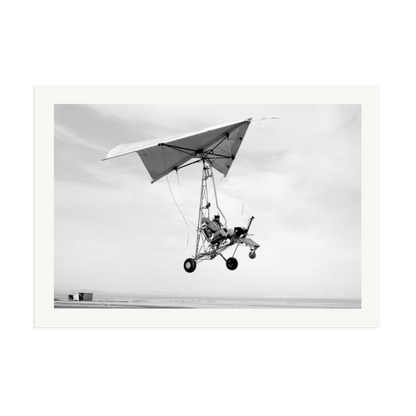 Edwards Air Force Base Paraglider Landing Framed Print Print Only XXL