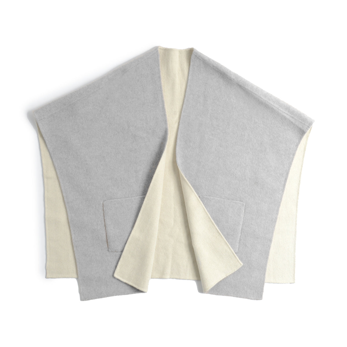Pissenlit Reversible Cashmere Silk Cape