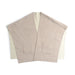 Pissenlit Reversible Cashmere Silk Cape - Oatmeal / Beige