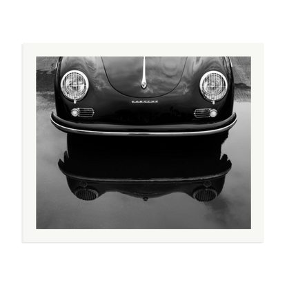 Porsche 356 Nose Framed Print Print Only XXL