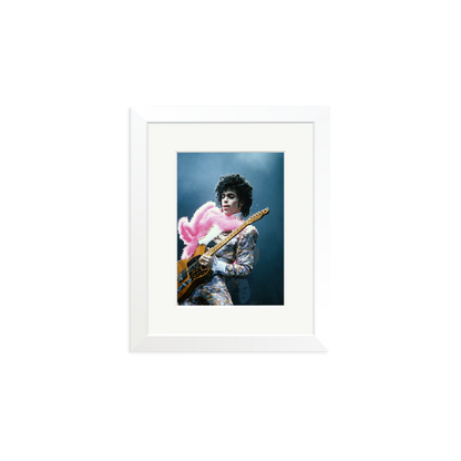 Prince in Los Angeles 1985 White Small
