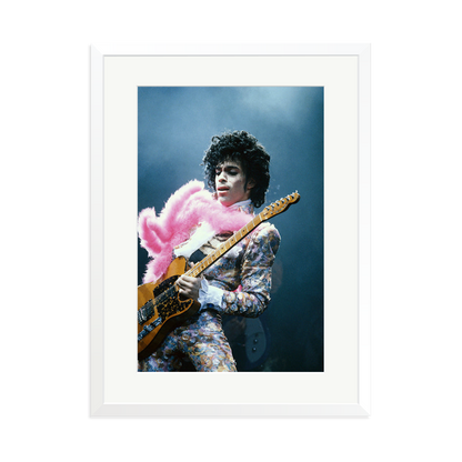 Prince in Los Angeles 1985 White XL
