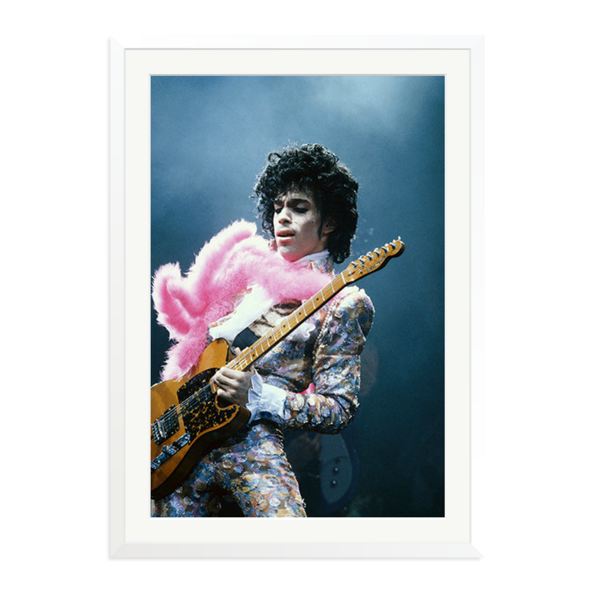 Prince in Los Angeles 1985 White XXL