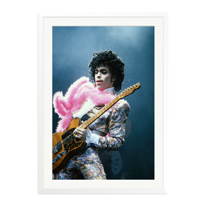 Prince in Los Angeles 1985 White XXL