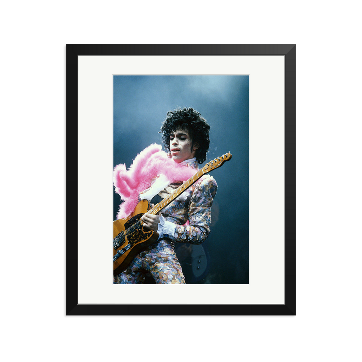 Prince in Los Angeles 1985 Black Large