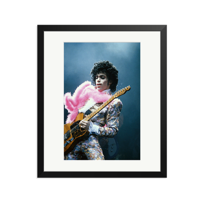 Prince in Los Angeles 1985 Black Large