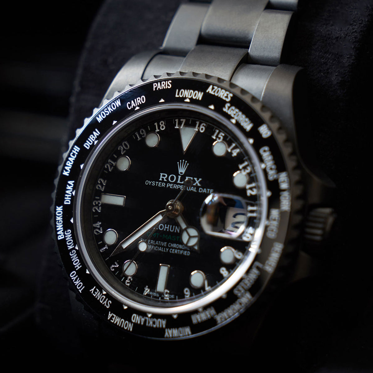 Pro Hunter World Time Stealth Watch