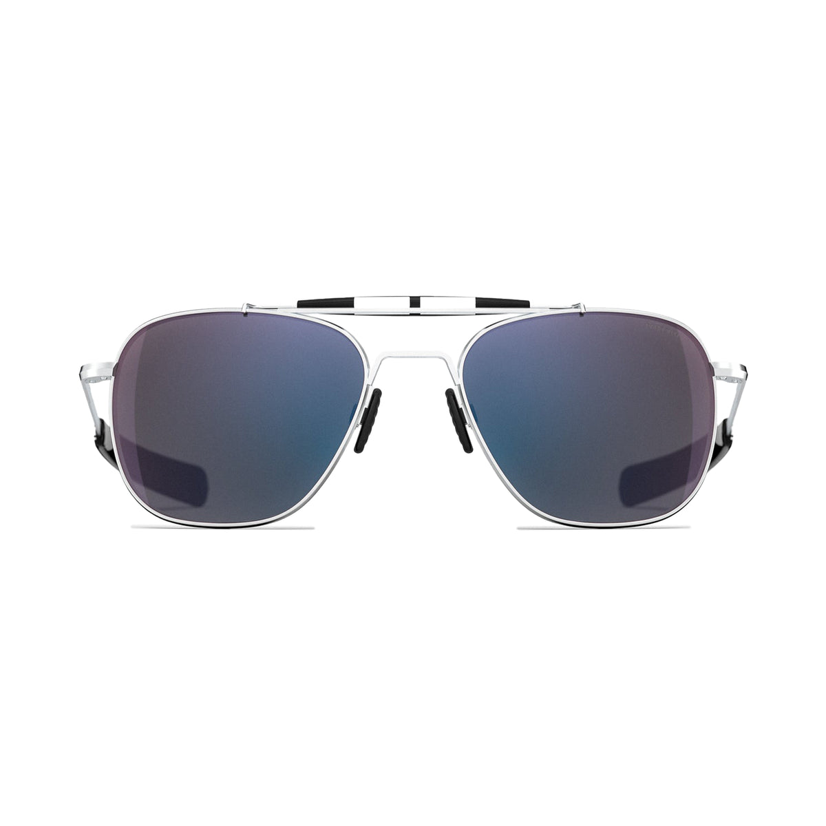 Randolph x Shelby Aviator II Sunglasses Matte Chrome