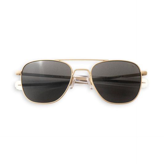 Randolph Class A Aviator Sunglasses Desert Sand