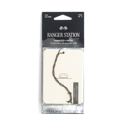 Ranger Station Car Cologne Tobacco + Musk